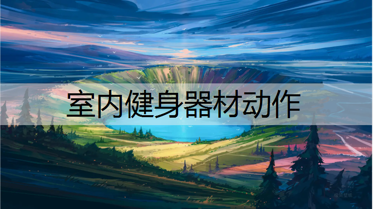 室内健身器材动作