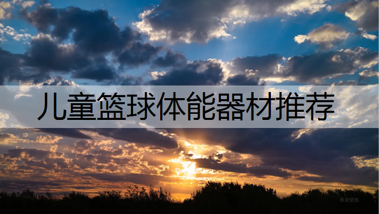 儿童篮球体能器材推荐