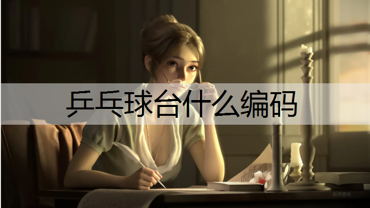 乒乓球台什么编码